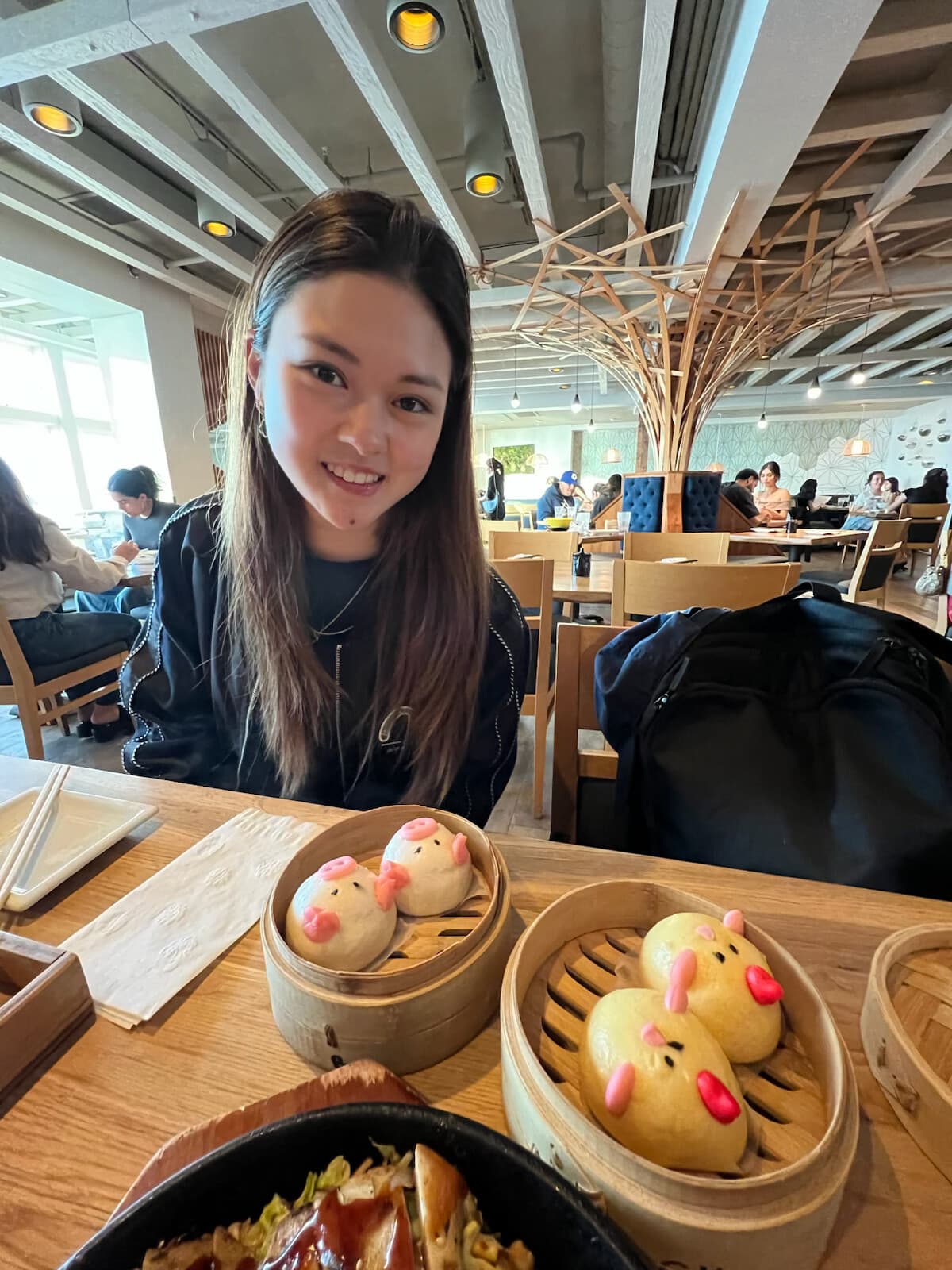 Pork and chicken buns